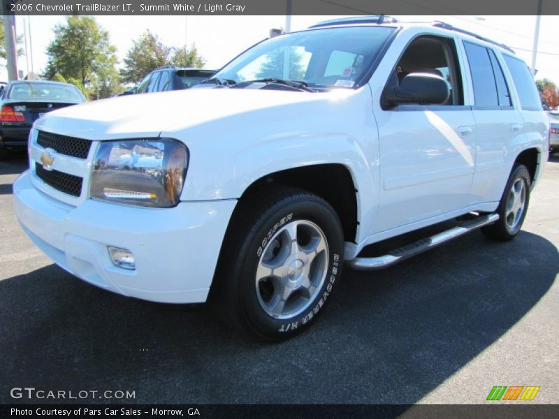 Summit White / Light Gray 2006 Chevrolet TrailBlazer LT
