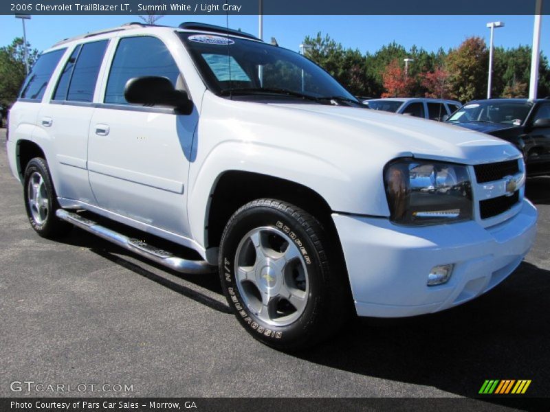 Summit White / Light Gray 2006 Chevrolet TrailBlazer LT