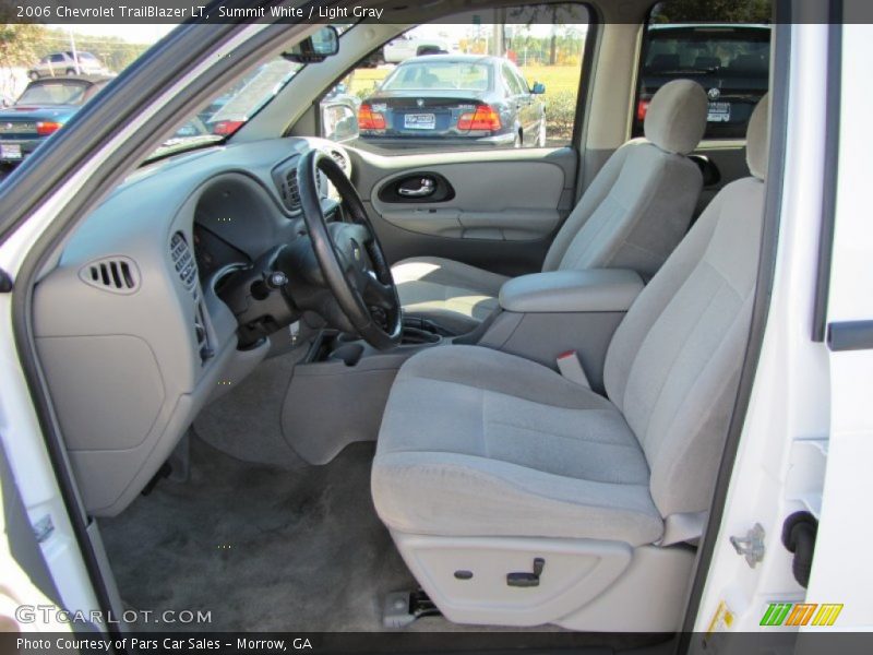 Summit White / Light Gray 2006 Chevrolet TrailBlazer LT