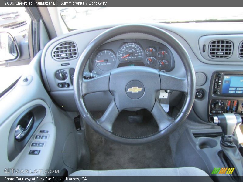 Summit White / Light Gray 2006 Chevrolet TrailBlazer LT