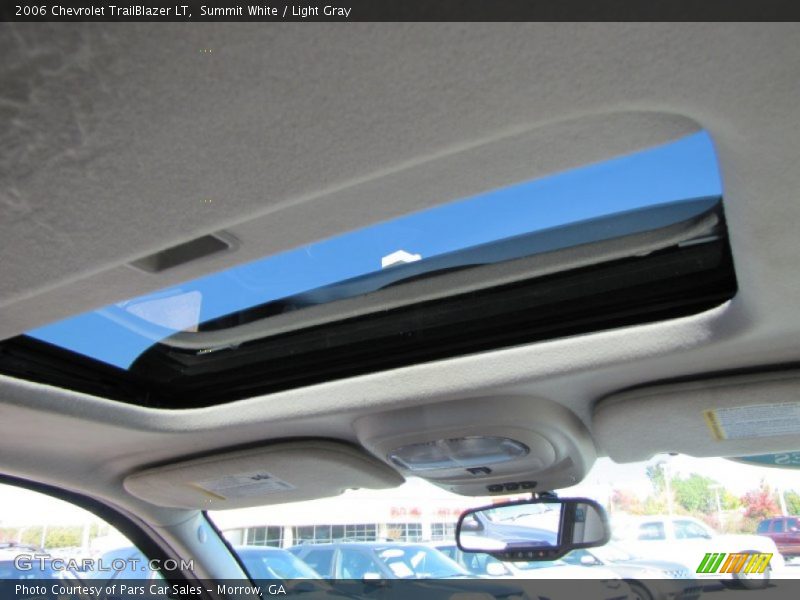 Summit White / Light Gray 2006 Chevrolet TrailBlazer LT