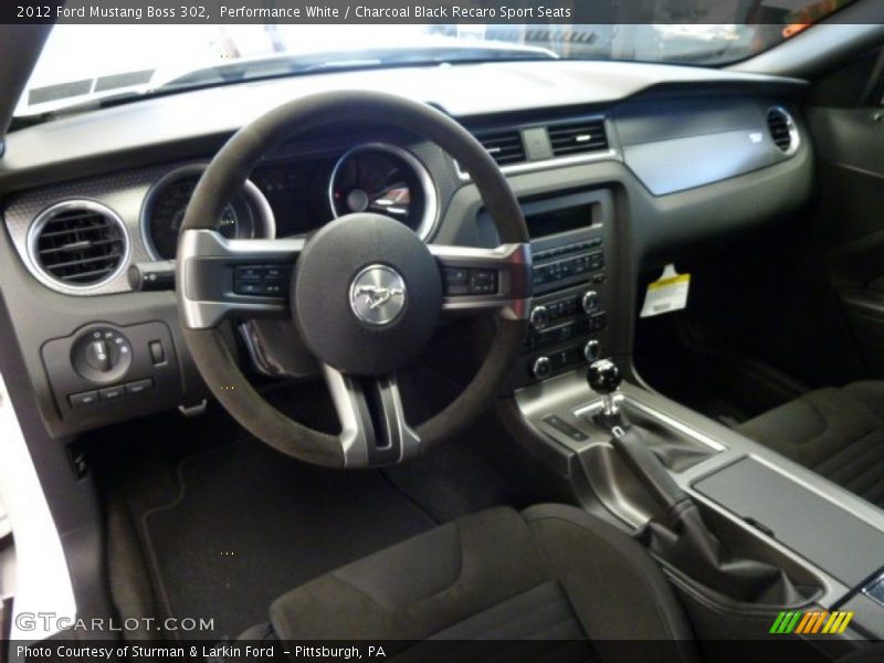 Dashboard of 2012 Mustang Boss 302