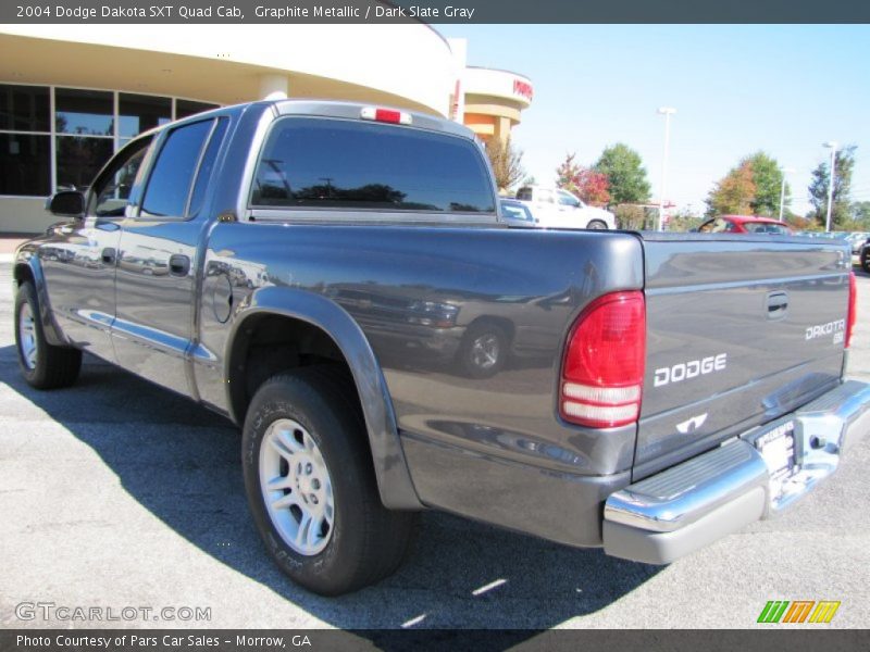 Graphite Metallic / Dark Slate Gray 2004 Dodge Dakota SXT Quad Cab
