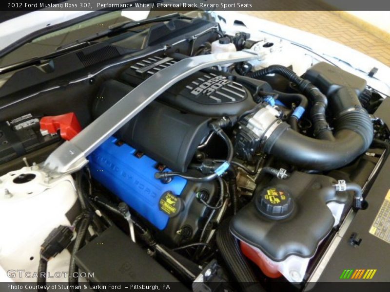  2012 Mustang Boss 302 Engine - 5.0 Liter Hi-Po DOHC 32-Valve Ti-VCT V8