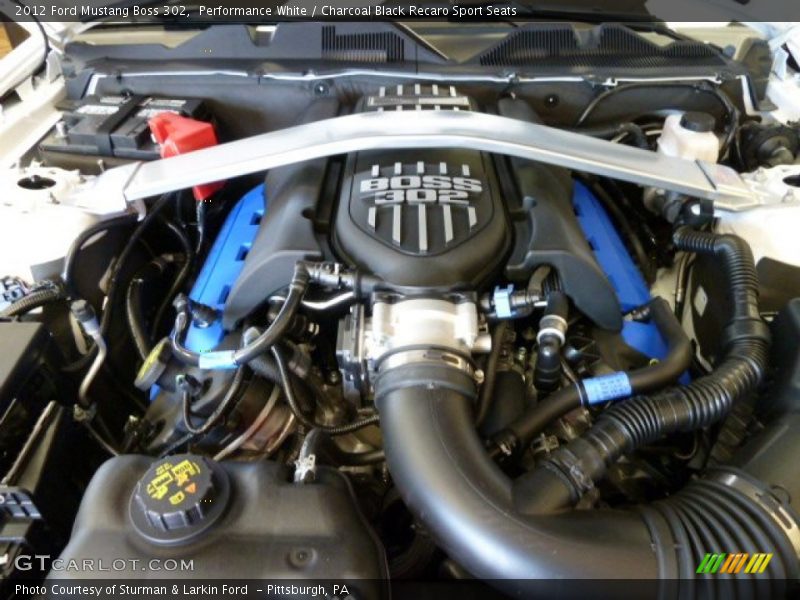  2012 Mustang Boss 302 Engine - 5.0 Liter Hi-Po DOHC 32-Valve Ti-VCT V8