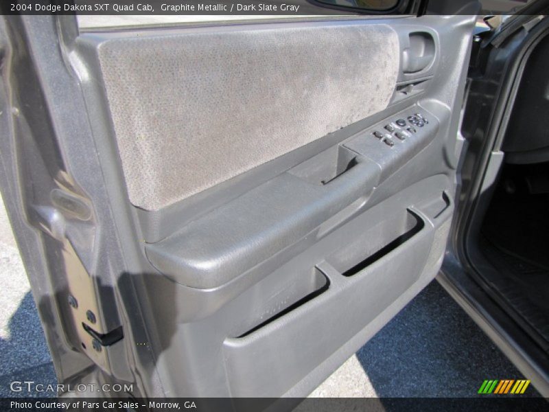 Graphite Metallic / Dark Slate Gray 2004 Dodge Dakota SXT Quad Cab