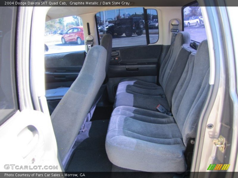 Graphite Metallic / Dark Slate Gray 2004 Dodge Dakota SXT Quad Cab