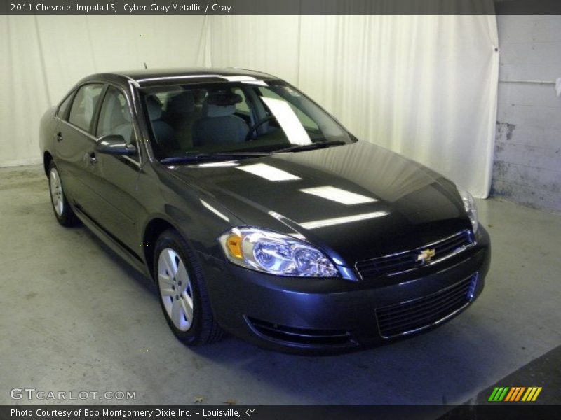 Cyber Gray Metallic / Gray 2011 Chevrolet Impala LS