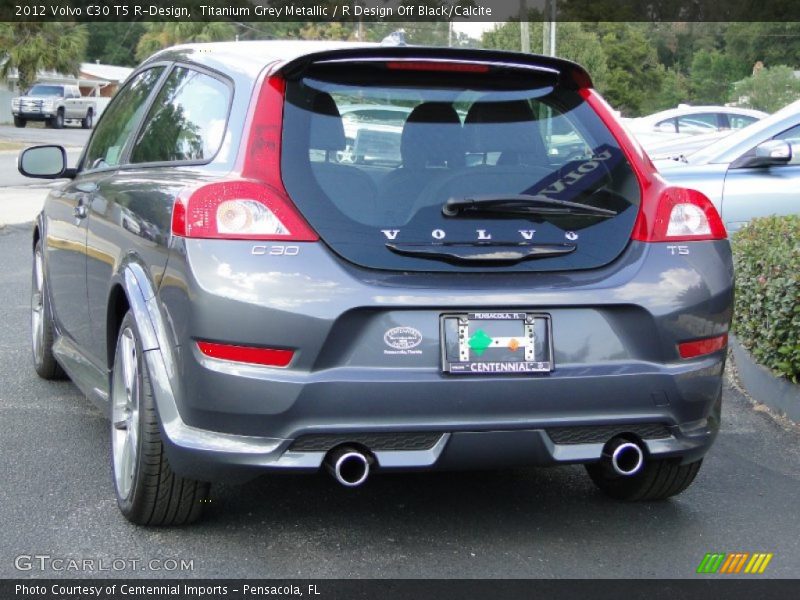 Titanium Grey Metallic / R Design Off Black/Calcite 2012 Volvo C30 T5 R-Design