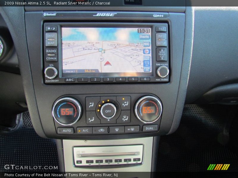 Radiant Silver Metallic / Charcoal 2009 Nissan Altima 2.5 SL
