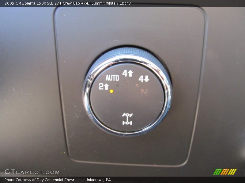 Summit White / Ebony 2009 GMC Sierra 1500 SLE Z71 Crew Cab 4x4