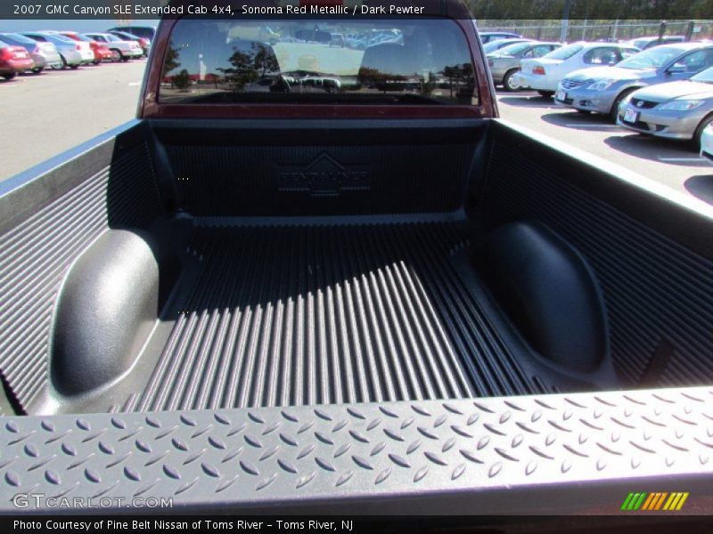 Sonoma Red Metallic / Dark Pewter 2007 GMC Canyon SLE Extended Cab 4x4