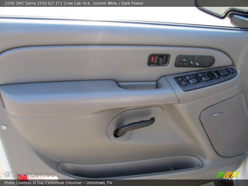 Summit White / Dark Pewter 2006 GMC Sierra 1500 SLT Z71 Crew Cab 4x4