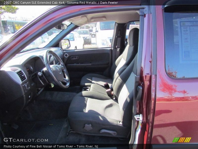 Sonoma Red Metallic / Dark Pewter 2007 GMC Canyon SLE Extended Cab 4x4