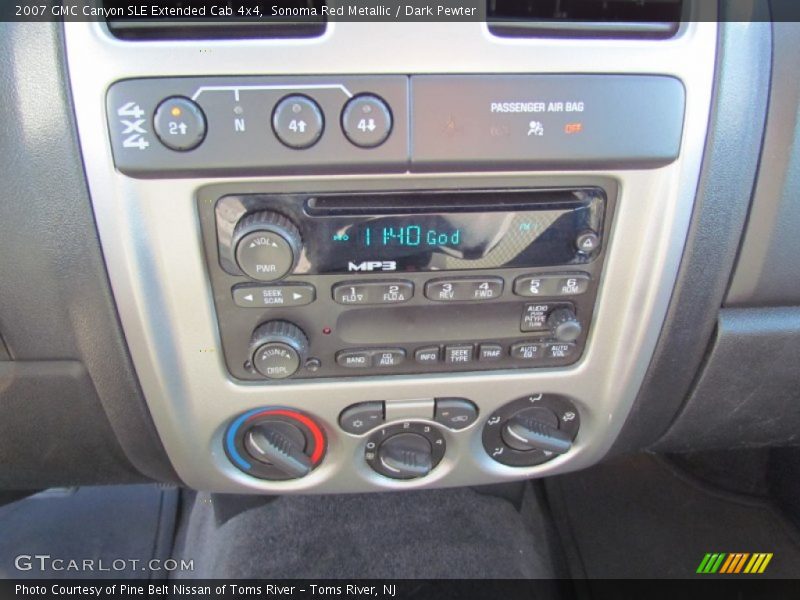 Sonoma Red Metallic / Dark Pewter 2007 GMC Canyon SLE Extended Cab 4x4