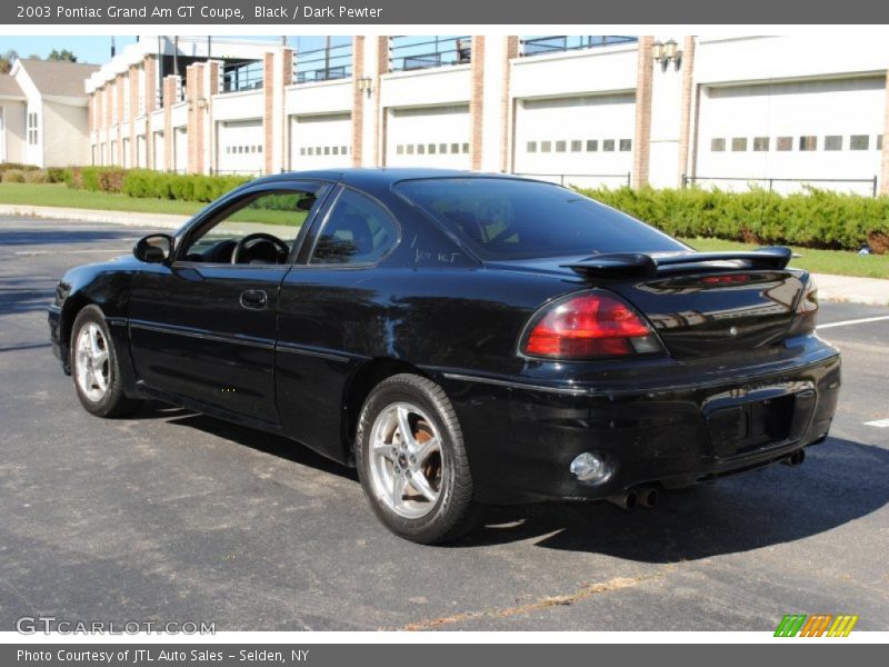 Black / Dark Pewter 2003 Pontiac Grand Am GT Coupe