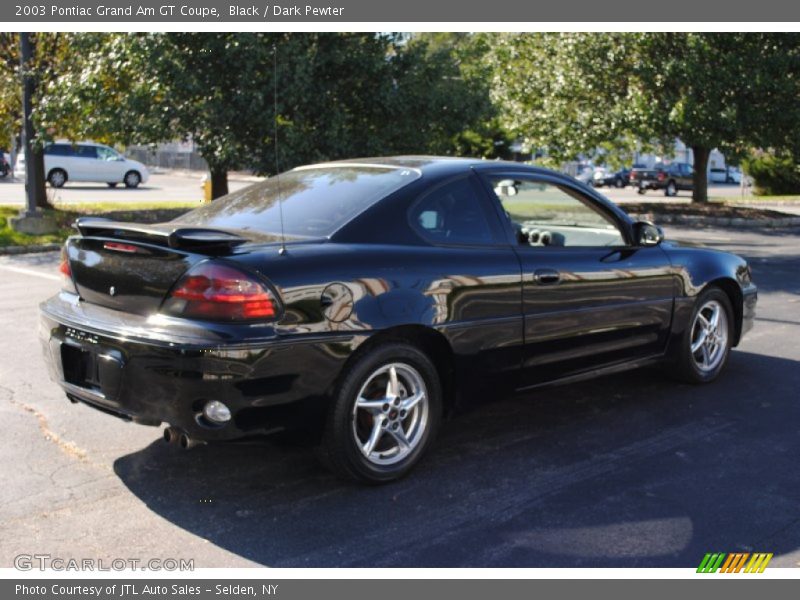 Black / Dark Pewter 2003 Pontiac Grand Am GT Coupe