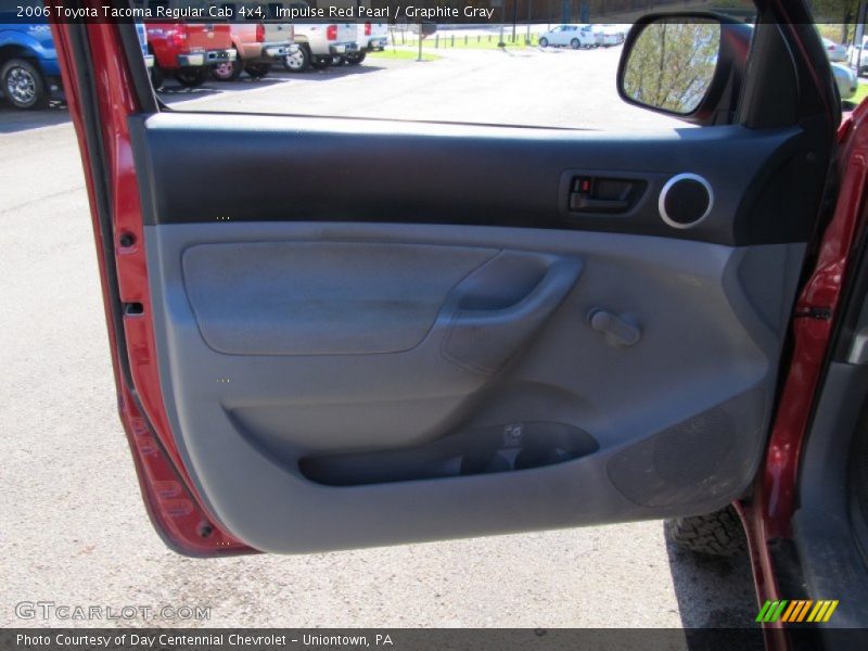 Impulse Red Pearl / Graphite Gray 2006 Toyota Tacoma Regular Cab 4x4
