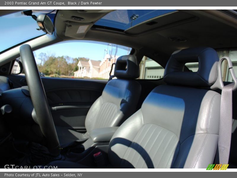 Black / Dark Pewter 2003 Pontiac Grand Am GT Coupe