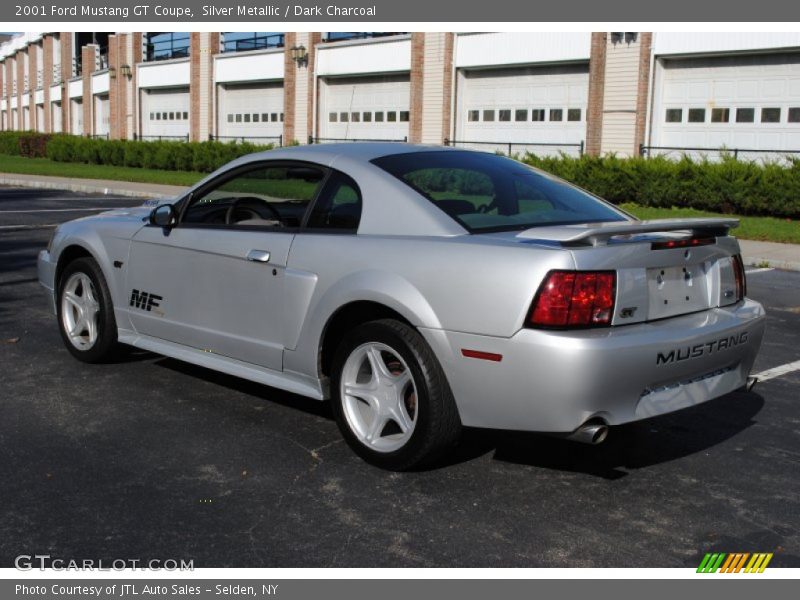 Silver Metallic / Dark Charcoal 2001 Ford Mustang GT Coupe