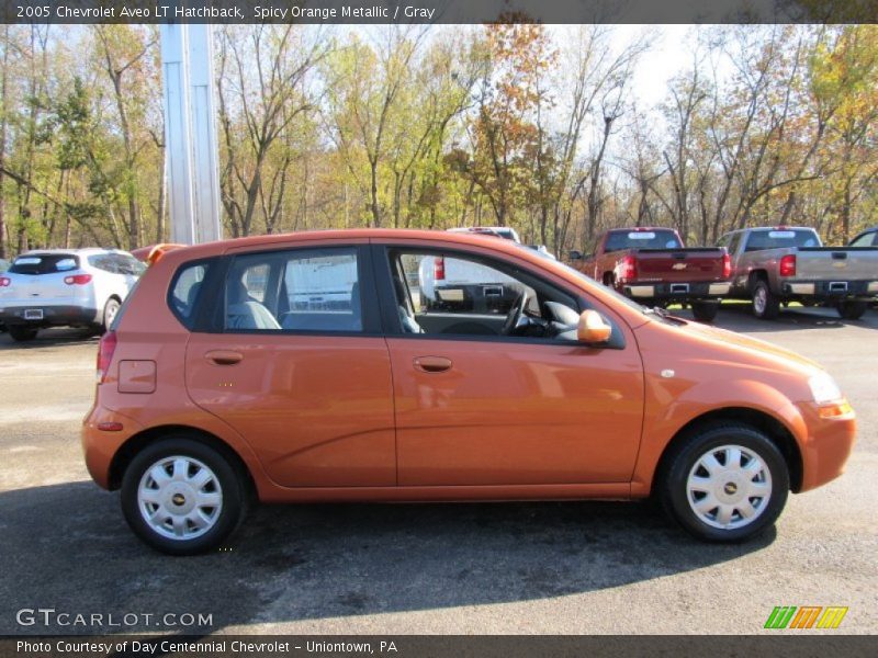 2005 Aveo LT Hatchback Spicy Orange Metallic