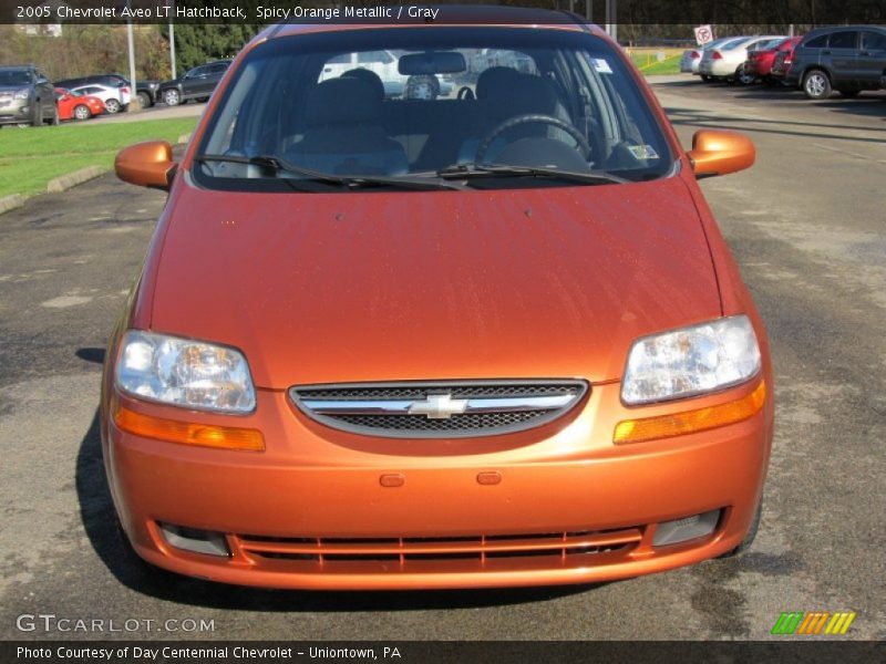  2005 Aveo LT Hatchback Spicy Orange Metallic