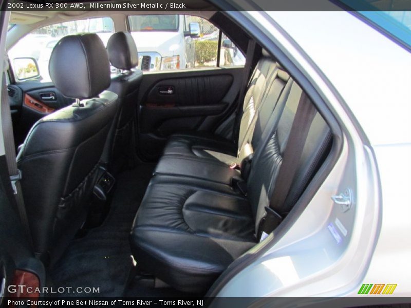 Millennium Silver Metallic / Black 2002 Lexus RX 300 AWD