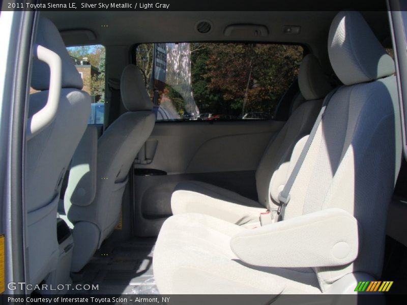 Silver Sky Metallic / Light Gray 2011 Toyota Sienna LE