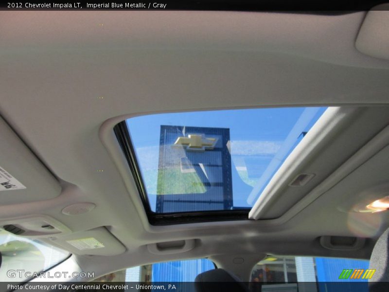 Imperial Blue Metallic / Gray 2012 Chevrolet Impala LT