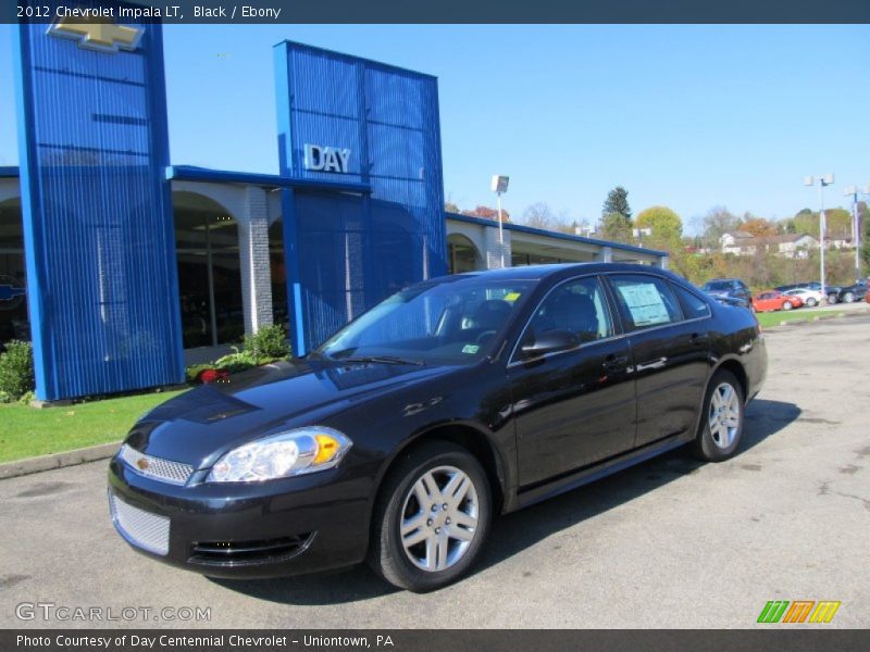 Black / Ebony 2012 Chevrolet Impala LT