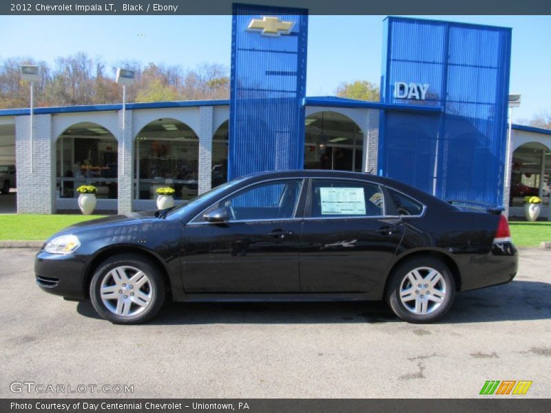 Black / Ebony 2012 Chevrolet Impala LT