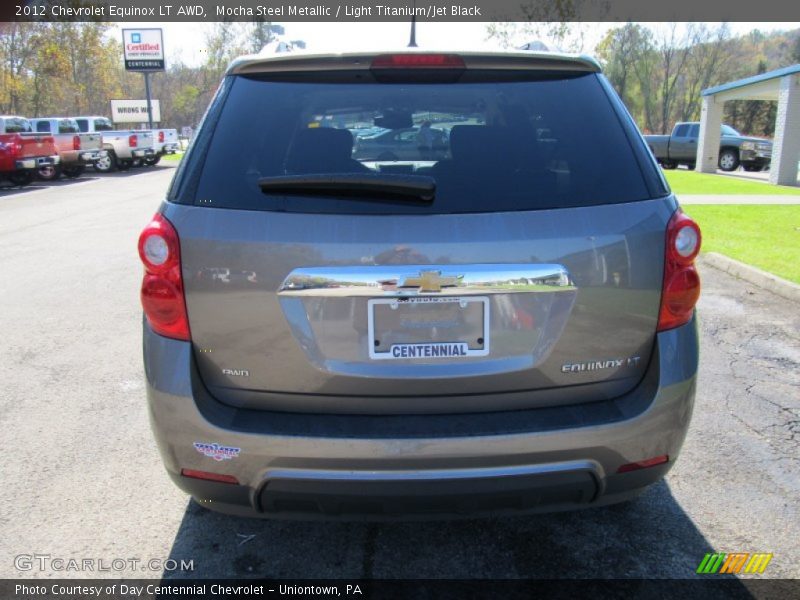 Mocha Steel Metallic / Light Titanium/Jet Black 2012 Chevrolet Equinox LT AWD