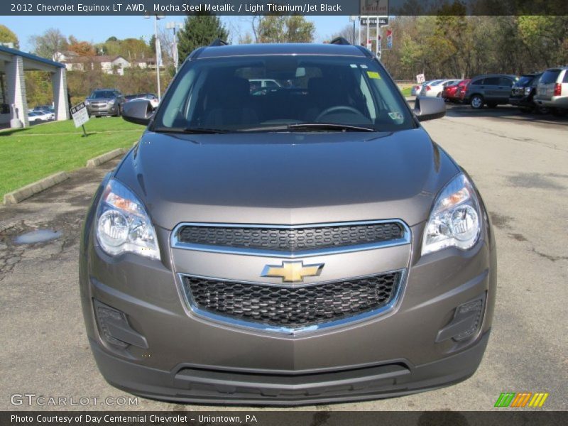 Mocha Steel Metallic / Light Titanium/Jet Black 2012 Chevrolet Equinox LT AWD