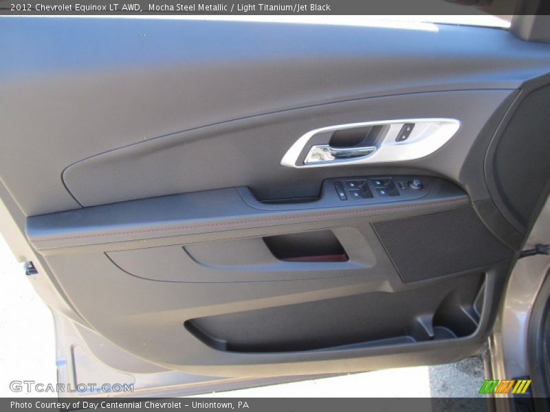 Mocha Steel Metallic / Light Titanium/Jet Black 2012 Chevrolet Equinox LT AWD