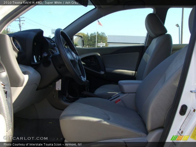 Super White / Ash Gray 2010 Toyota RAV4 I4 4WD