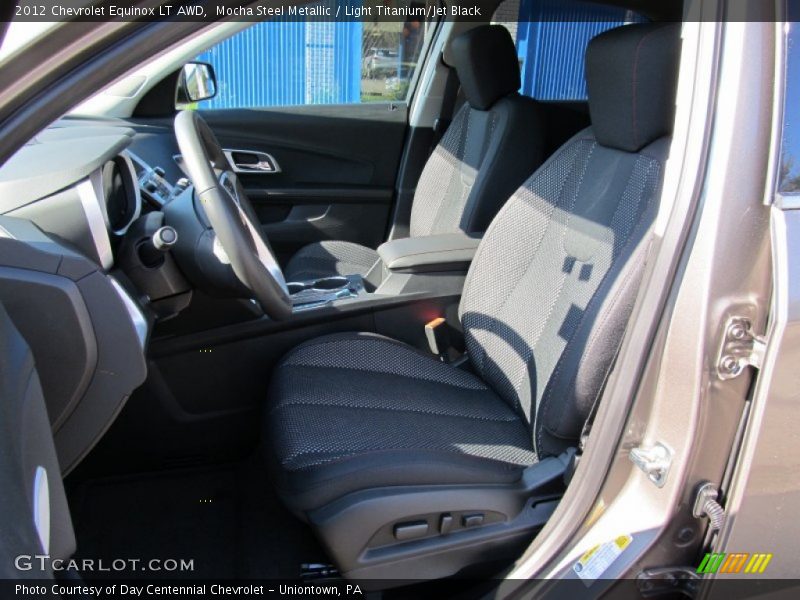 Mocha Steel Metallic / Light Titanium/Jet Black 2012 Chevrolet Equinox LT AWD