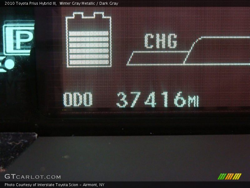 Winter Gray Metallic / Dark Gray 2010 Toyota Prius Hybrid III