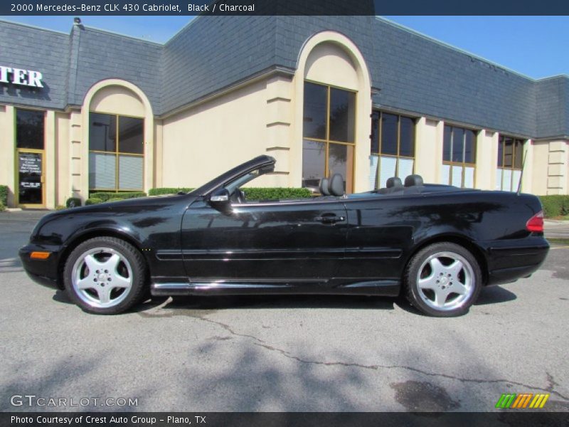 Black / Charcoal 2000 Mercedes-Benz CLK 430 Cabriolet
