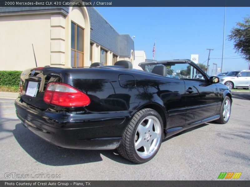 Black / Charcoal 2000 Mercedes-Benz CLK 430 Cabriolet