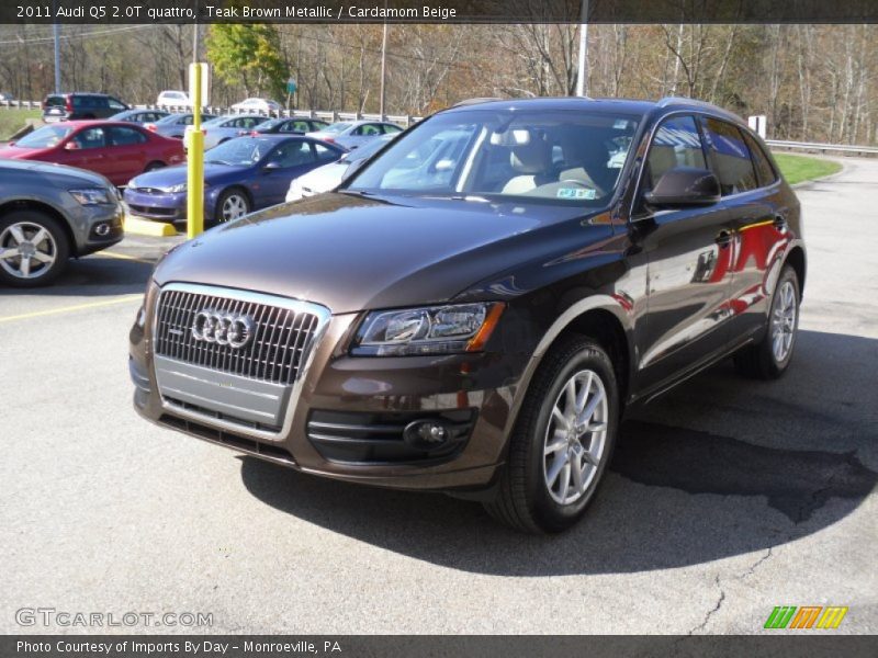 Teak Brown Metallic / Cardamom Beige 2011 Audi Q5 2.0T quattro