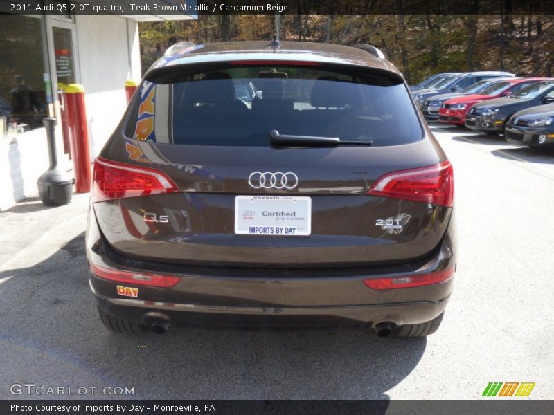 Teak Brown Metallic / Cardamom Beige 2011 Audi Q5 2.0T quattro
