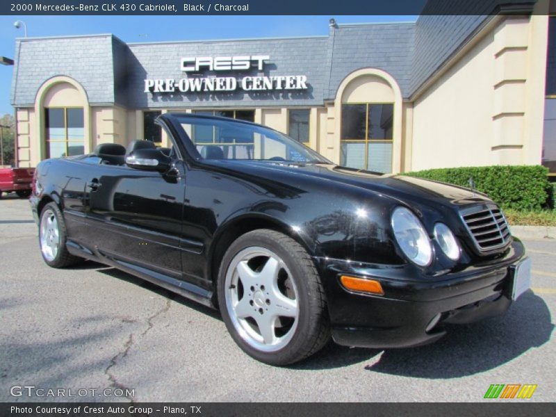 Black / Charcoal 2000 Mercedes-Benz CLK 430 Cabriolet