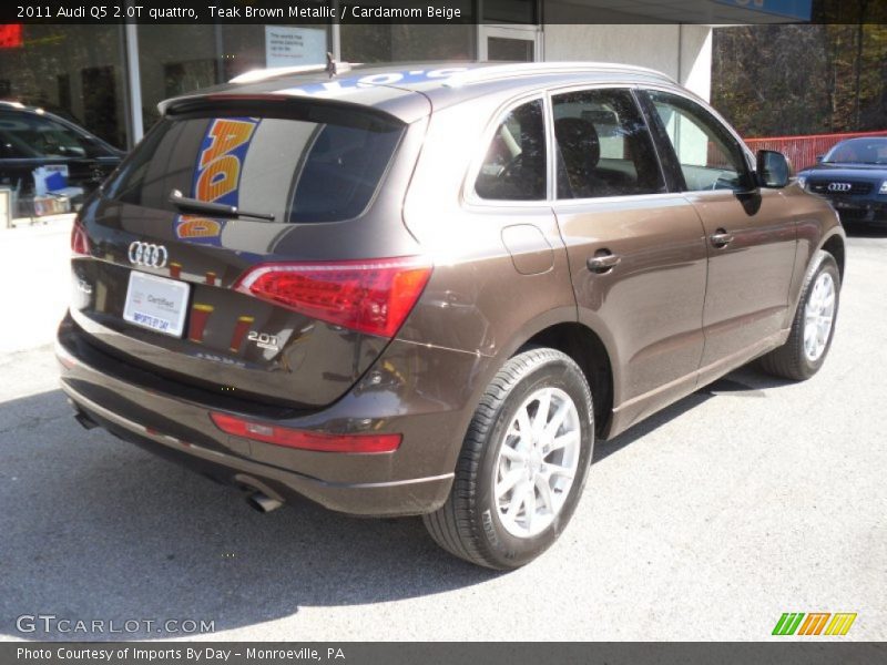 Teak Brown Metallic / Cardamom Beige 2011 Audi Q5 2.0T quattro