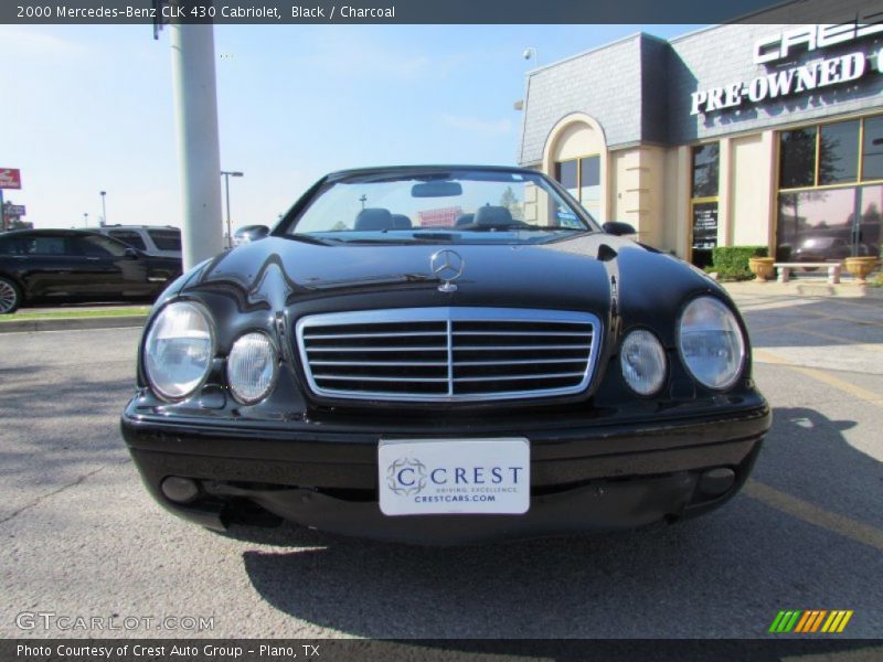 Black / Charcoal 2000 Mercedes-Benz CLK 430 Cabriolet