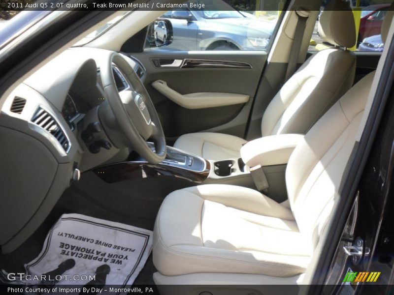 Teak Brown Metallic / Cardamom Beige 2011 Audi Q5 2.0T quattro