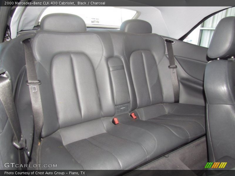  2000 CLK 430 Cabriolet Charcoal Interior