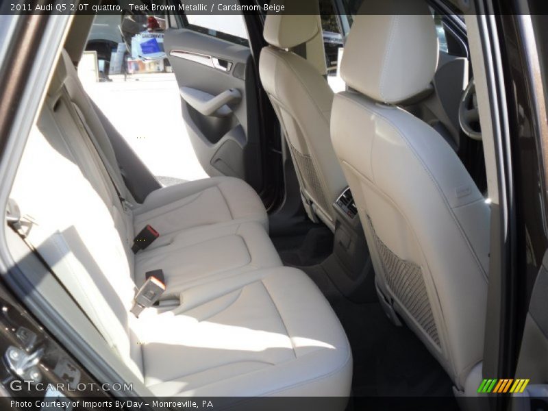 Teak Brown Metallic / Cardamom Beige 2011 Audi Q5 2.0T quattro