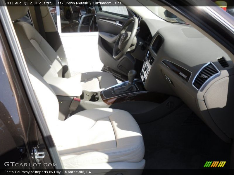 Teak Brown Metallic / Cardamom Beige 2011 Audi Q5 2.0T quattro