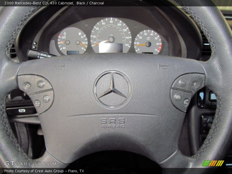 Black / Charcoal 2000 Mercedes-Benz CLK 430 Cabriolet