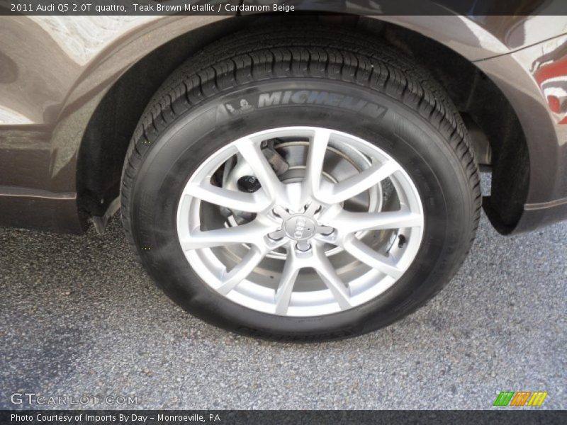 Teak Brown Metallic / Cardamom Beige 2011 Audi Q5 2.0T quattro